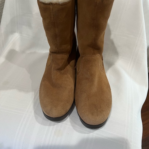 Sorel for Kids waterproof suede boots size 3 - Picture 7 of 8